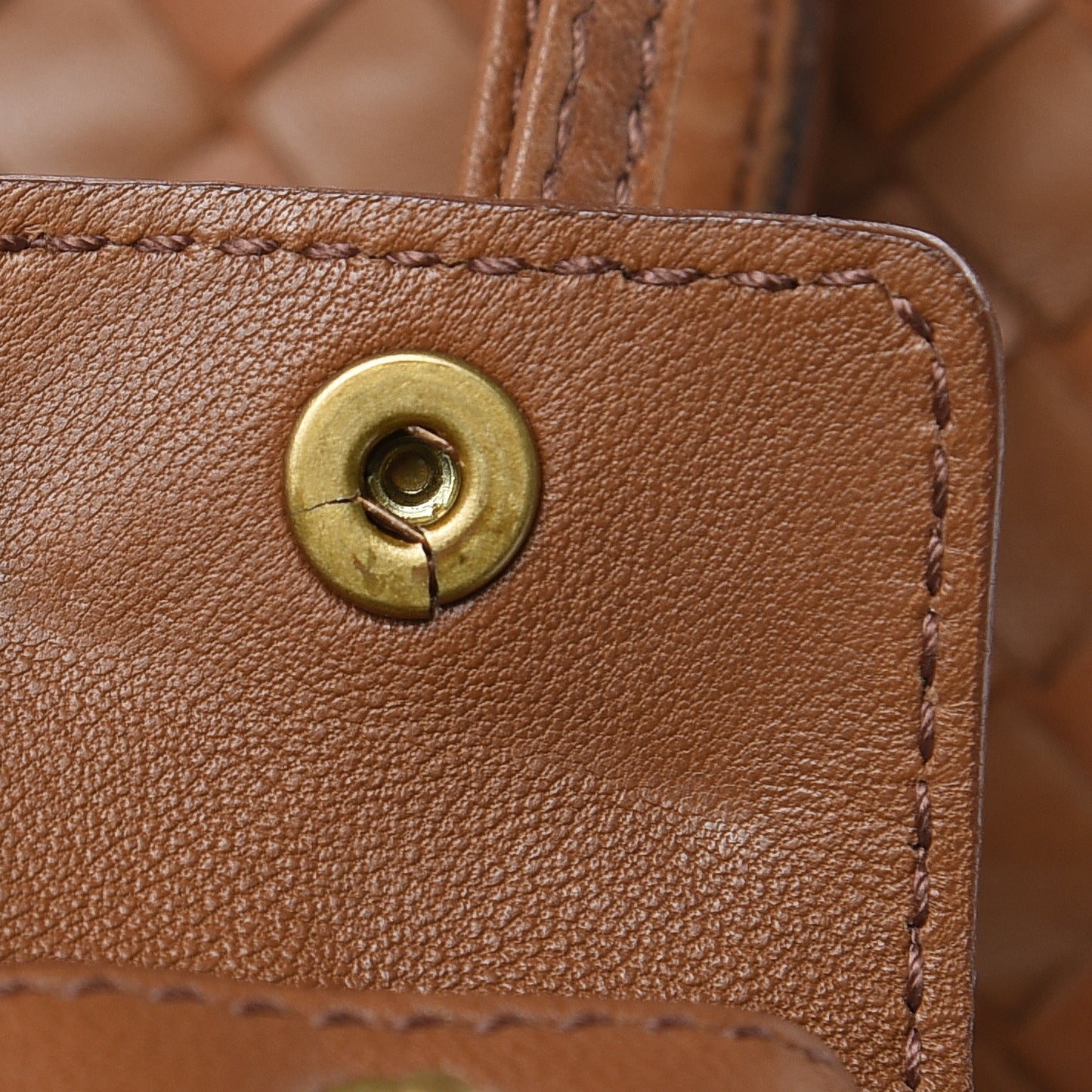 Nappa Intrecciato Montaigne Noce