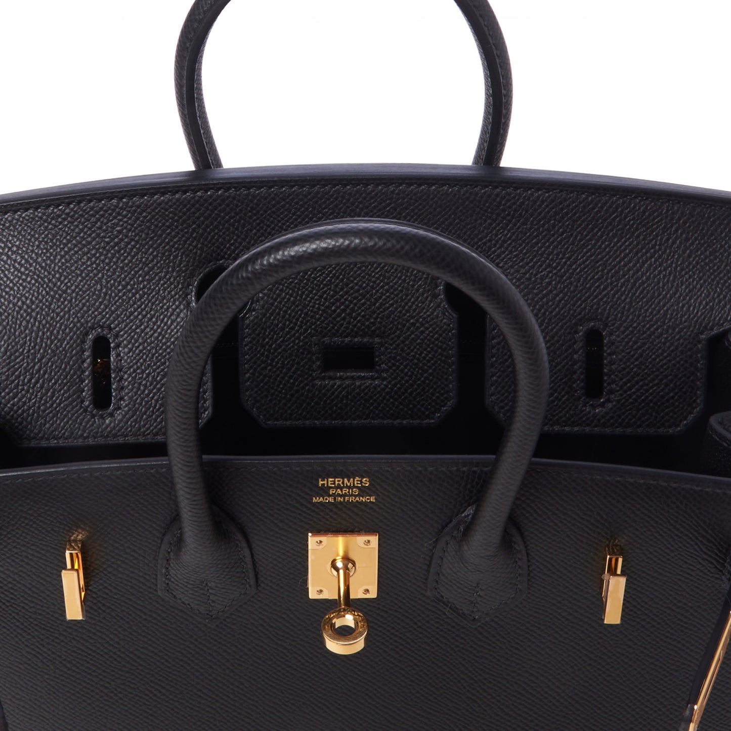 Madame Calfskin Birkin Sellier 25 Black