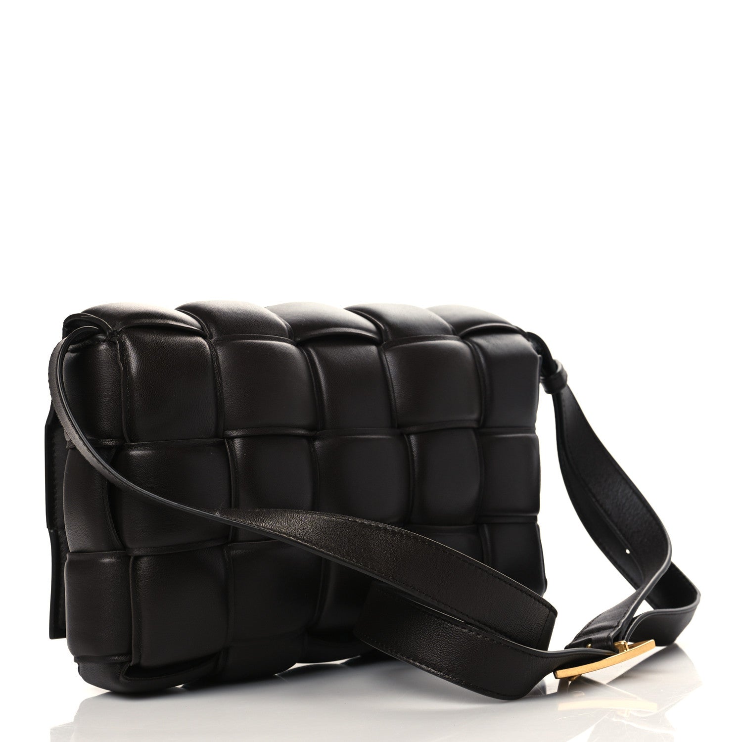 Bottega Veneta Nappa Maxi Intreccio Padded Cassette Crossbody Bag Fondant 3 of 6
