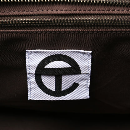 Telfar Monogram Jacquard Medium Shopping Bag Chocolate 6 of 9