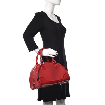 Louis Vuitton Epi Bowling Montaigne PM Rouge 2 of 9