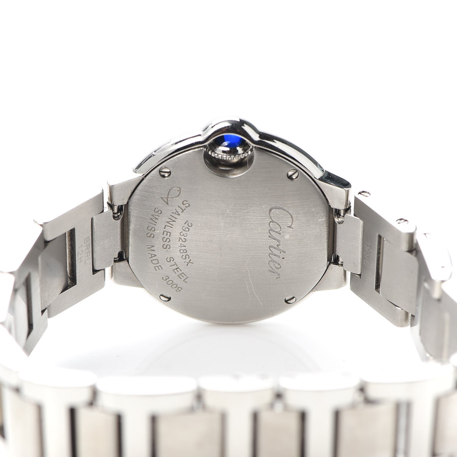 Cartier Stainless Steel 28mm Ballon Bleu De Quartz Watch 4 of 6