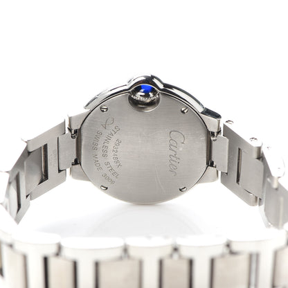 Cartier Stainless Steel 28mm Ballon Bleu De Quartz Watch 4 of 6