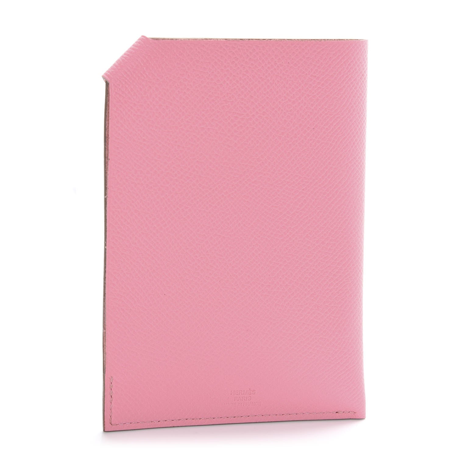 Hermes Epsom Tarmac PM Passport Holder Rose Confetti 3 of 9
