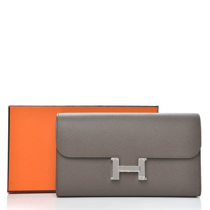 Hermes Epsom Constance Long Wallet Etain 10 of 10