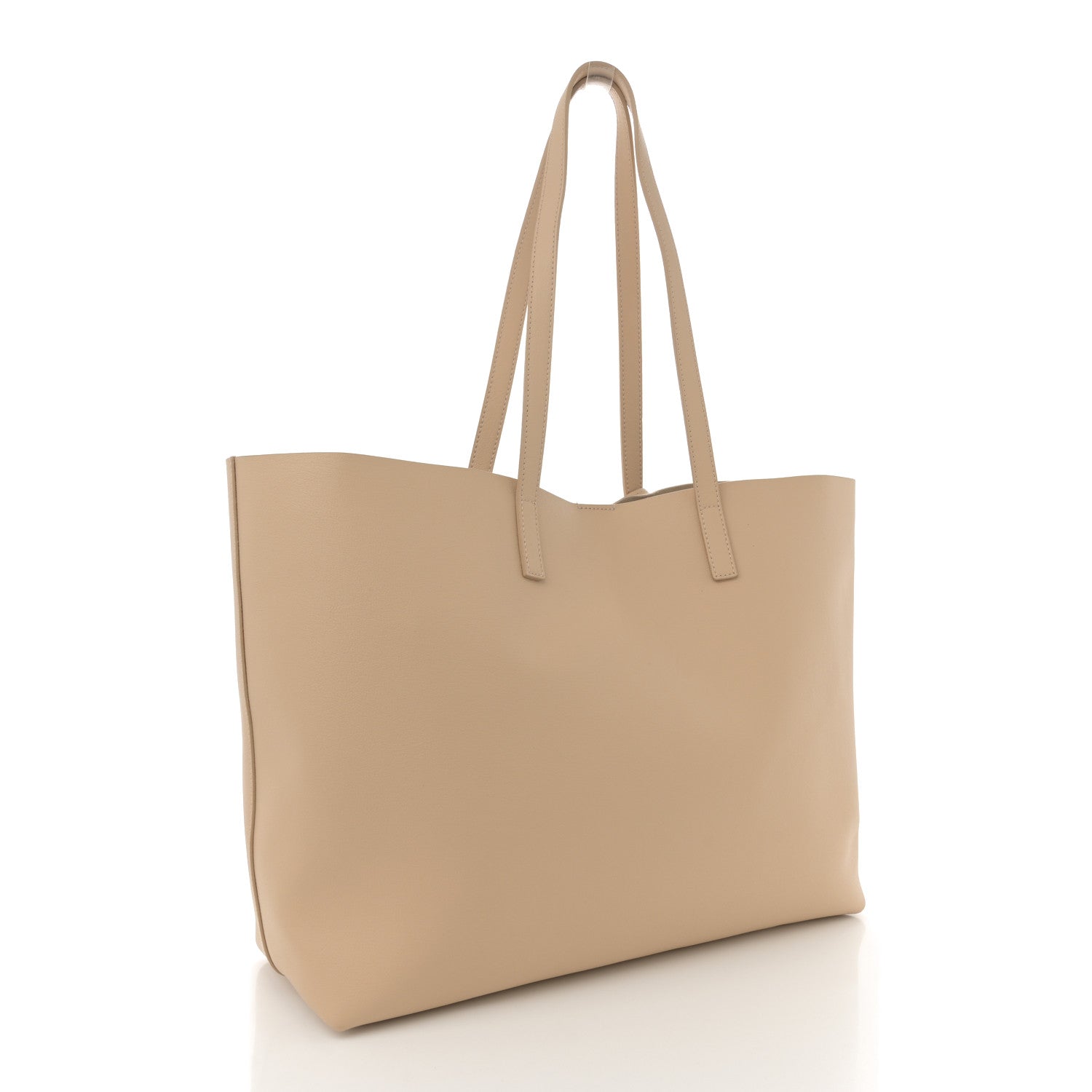 Saint Laurent Calfskin Large Shopping Tote Nude Powder 4 of 11