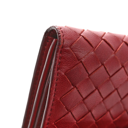 Bottega Veneta Nappa Intrecciato Continental Wallet Dark Red 10 of 12
