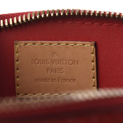 Louis Vuitton Vernis Alma BB Cherry 9 of 9