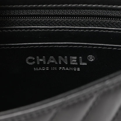 Chanel Aged Calfskin Chevron Quilted 2.55 Reissue Mini Flap So Black 6 of 12