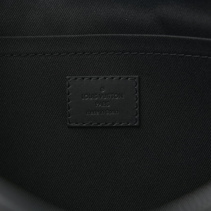 Louis Vuitton Calfskin Monogram Shadow Discovery Pochette Black 6 of 7