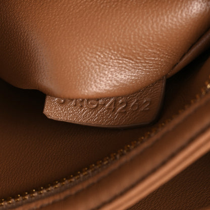 Celine Shiny Calfskin Medium Triomphe Bronze 8 of 10