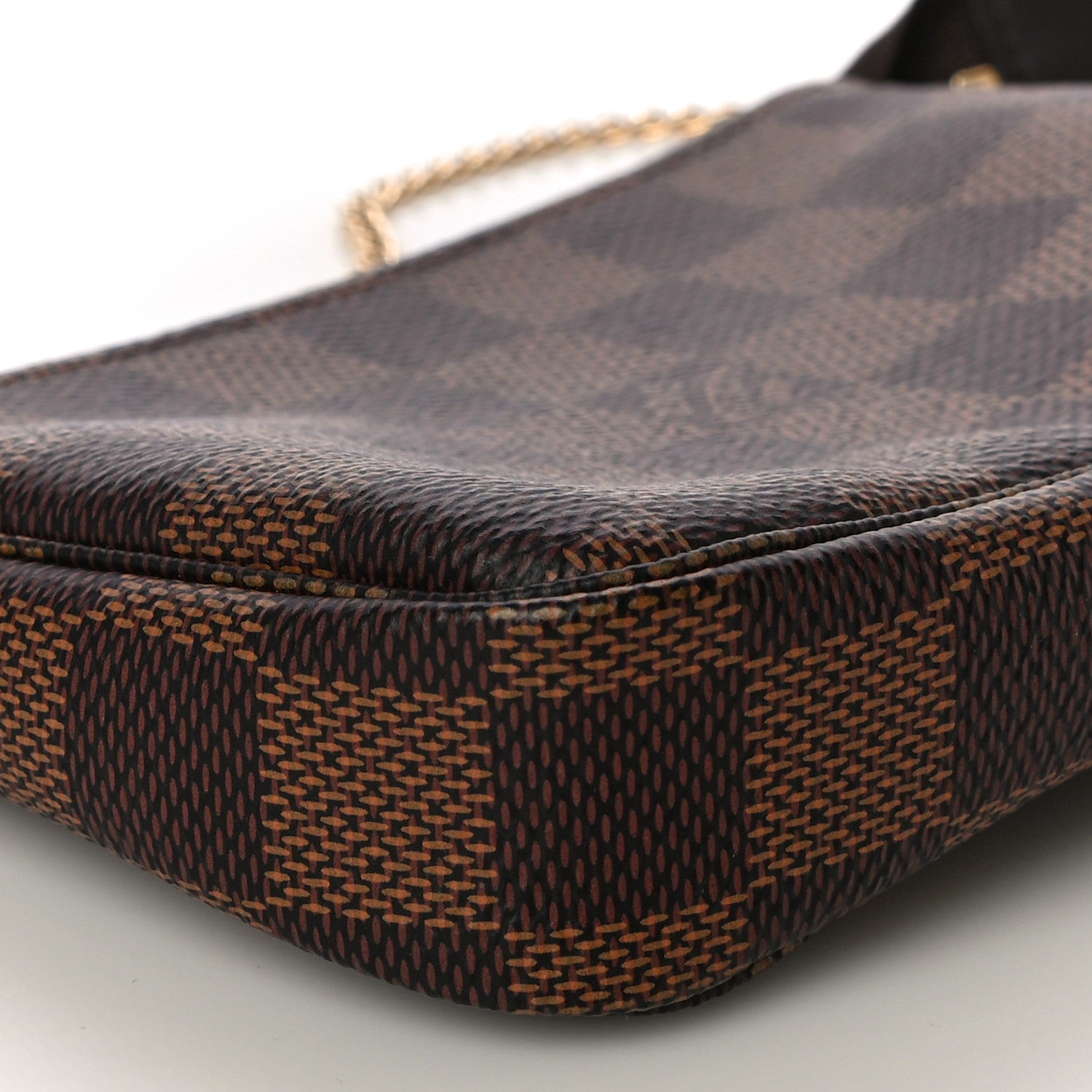 Louis Vuitton Damier Ebene Mini Pochette Accessories 9 of 10