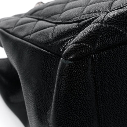 Chanel Caviar Quilted Grand Shopping Tote GST Black 12 of 15