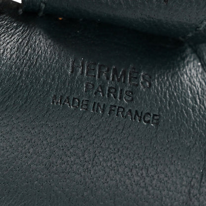 Hermes Milo Lambskin Grigri Rodeo Horse Bag Charm PM Vert Cypress 3 of 4