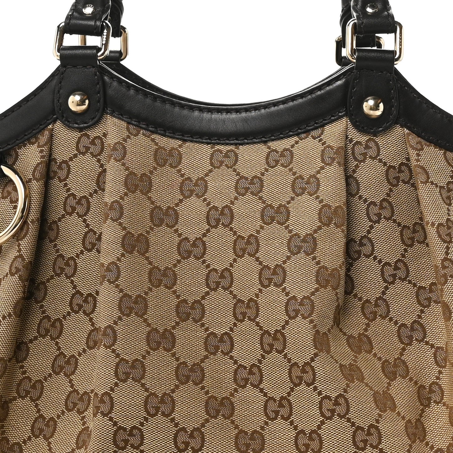 Monogram Medium Sukey Tote Dark Brown