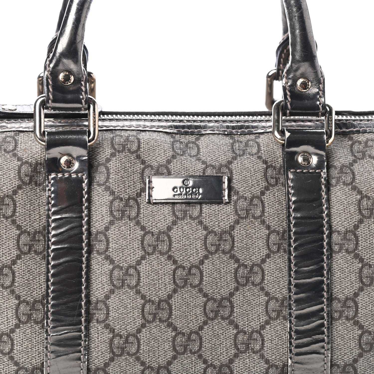Gucci GG Plus Monogram Small Joy Boston Metallic 7 of 11