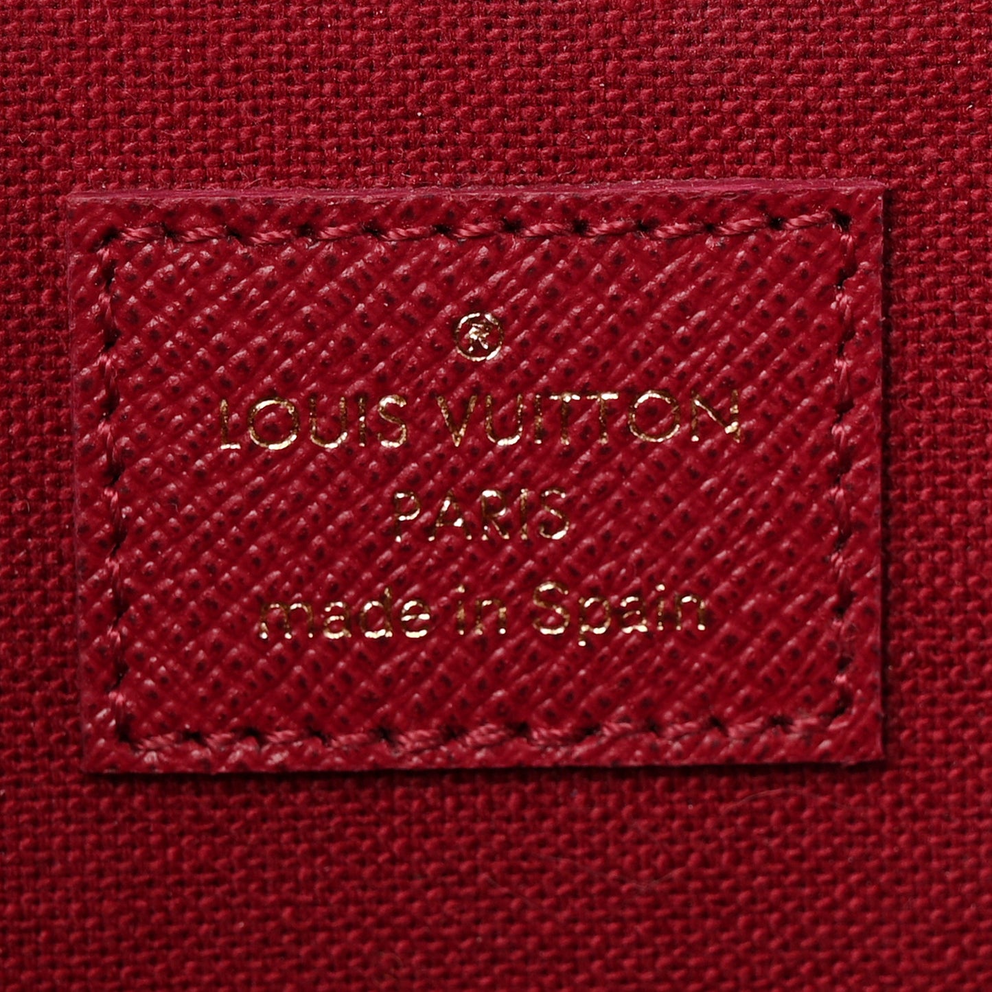 Monogram Pochette Felicie Chain Wallet Fuchsia