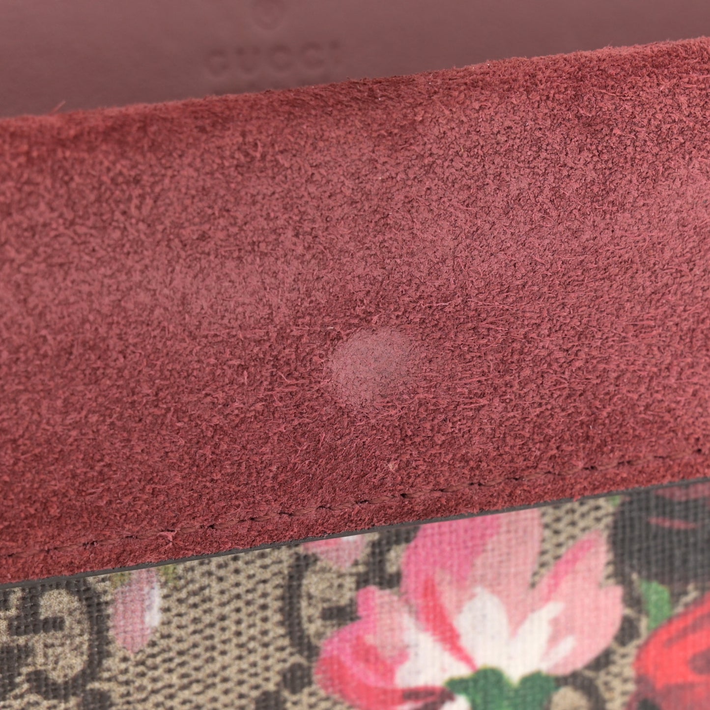 GG Supreme Monogram Blooms Super Mini Dionysus Shoulder Bag Beige Multicolor Dry Rose