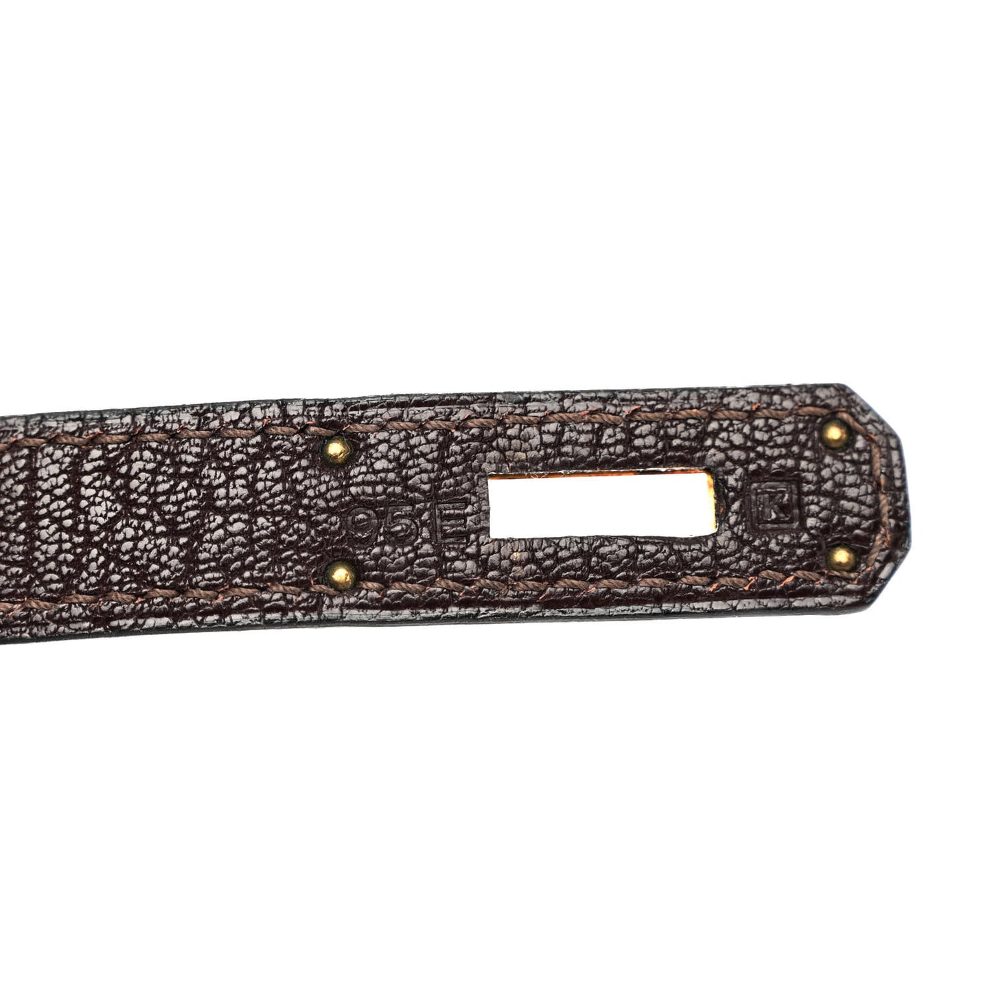 Chevre De Coromandel HAC Birkin 28 Chocolate