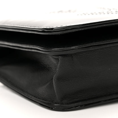 Chanel Patent Strass Wallet On Chain WOC Black 10 of 11