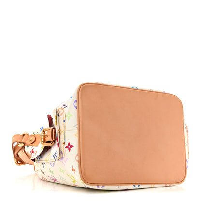 Louis Vuitton Monogram Multicolor Petit Noe White 4 of 13