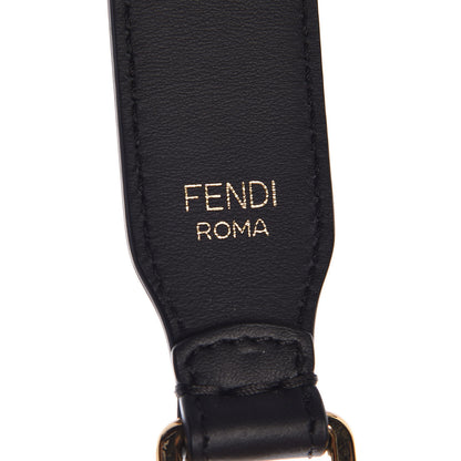 Fendi Vitello Century Opaco Flat Studded Strap You Black 3 of 4
