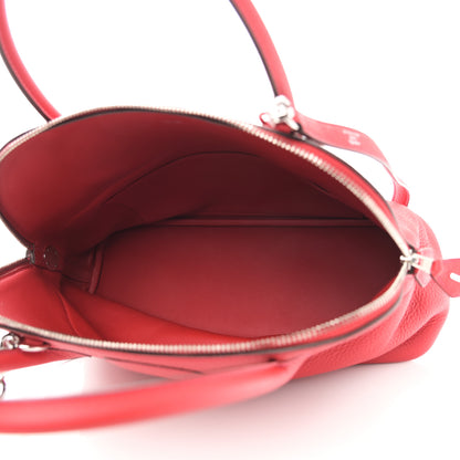 Hermes Taurillon Clemence Bolide 31 Rouge Casaque 5 of 10