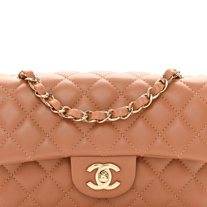 Chanel Lambskin Quilted Mini Rectangular Flap Brown 4 of 9