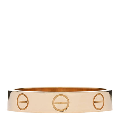 Cartier 18K Yellow Gold 3.5mm LOVE Wedding Band Ring 51 5.75 1 of 5