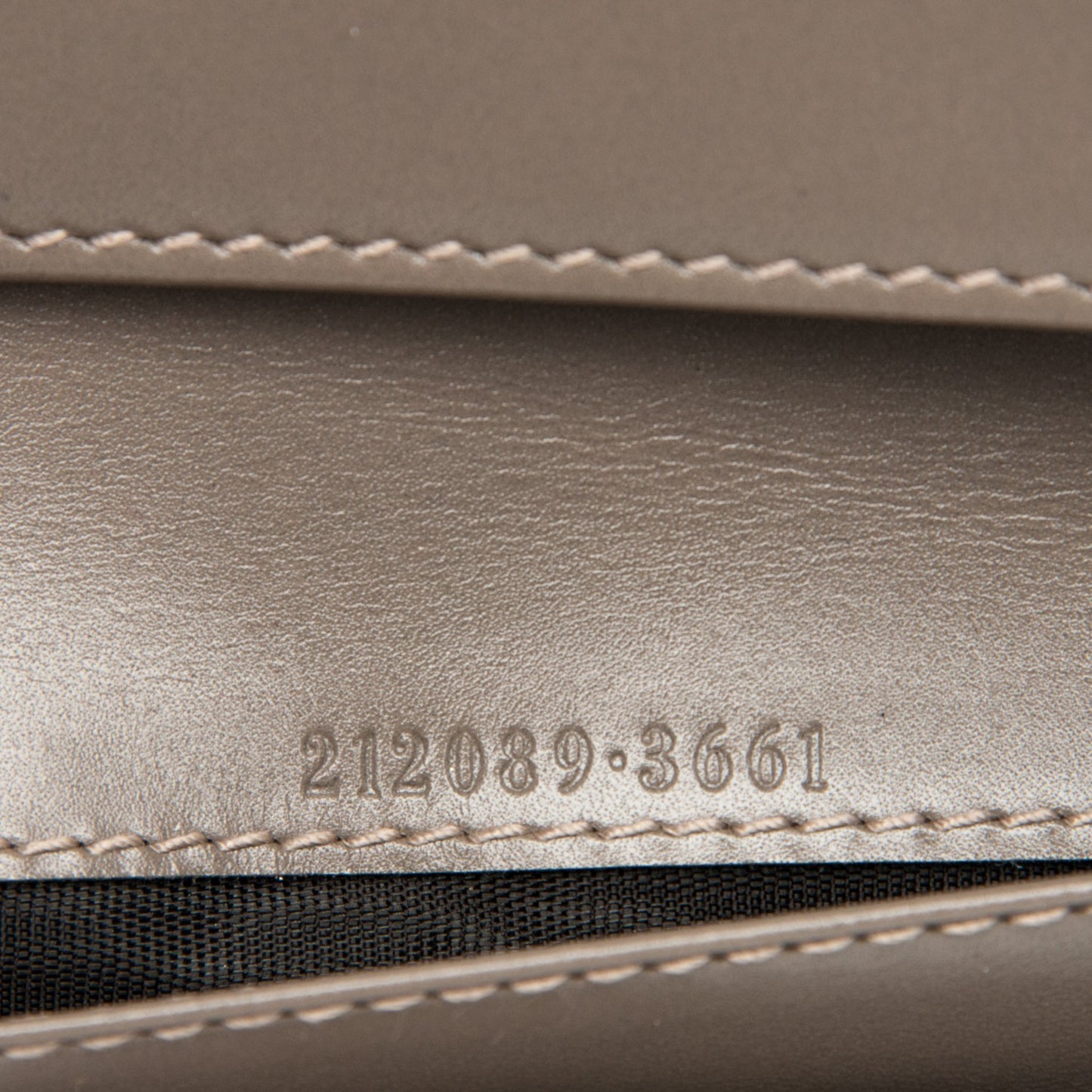 GG Supreme Monogram Icon Bar Continental Flap Wallet Beige Ebony Grigio