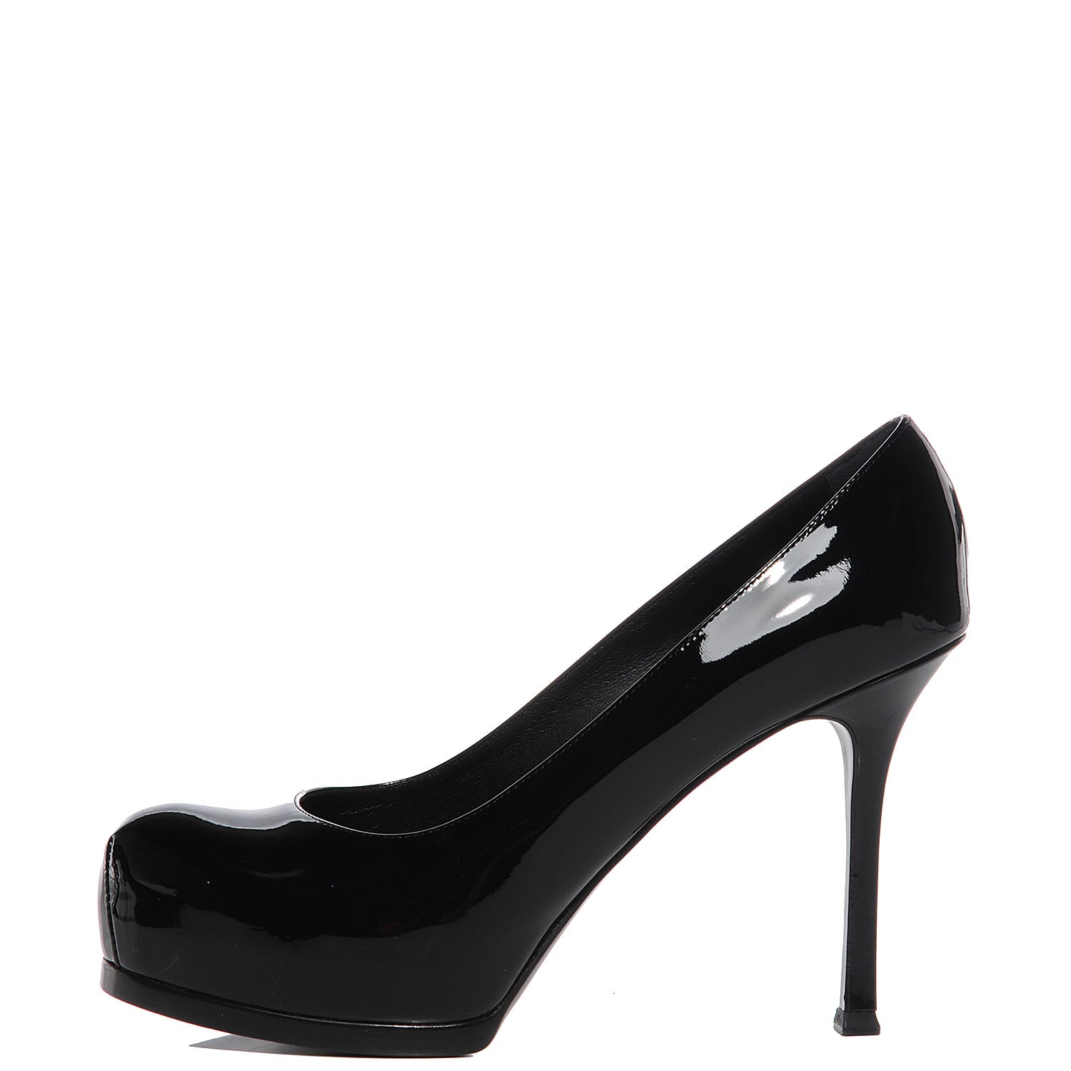 Saint Laurent Patent Vernice Tribtoo 80 Pumps 38.5 Black 1 of 7