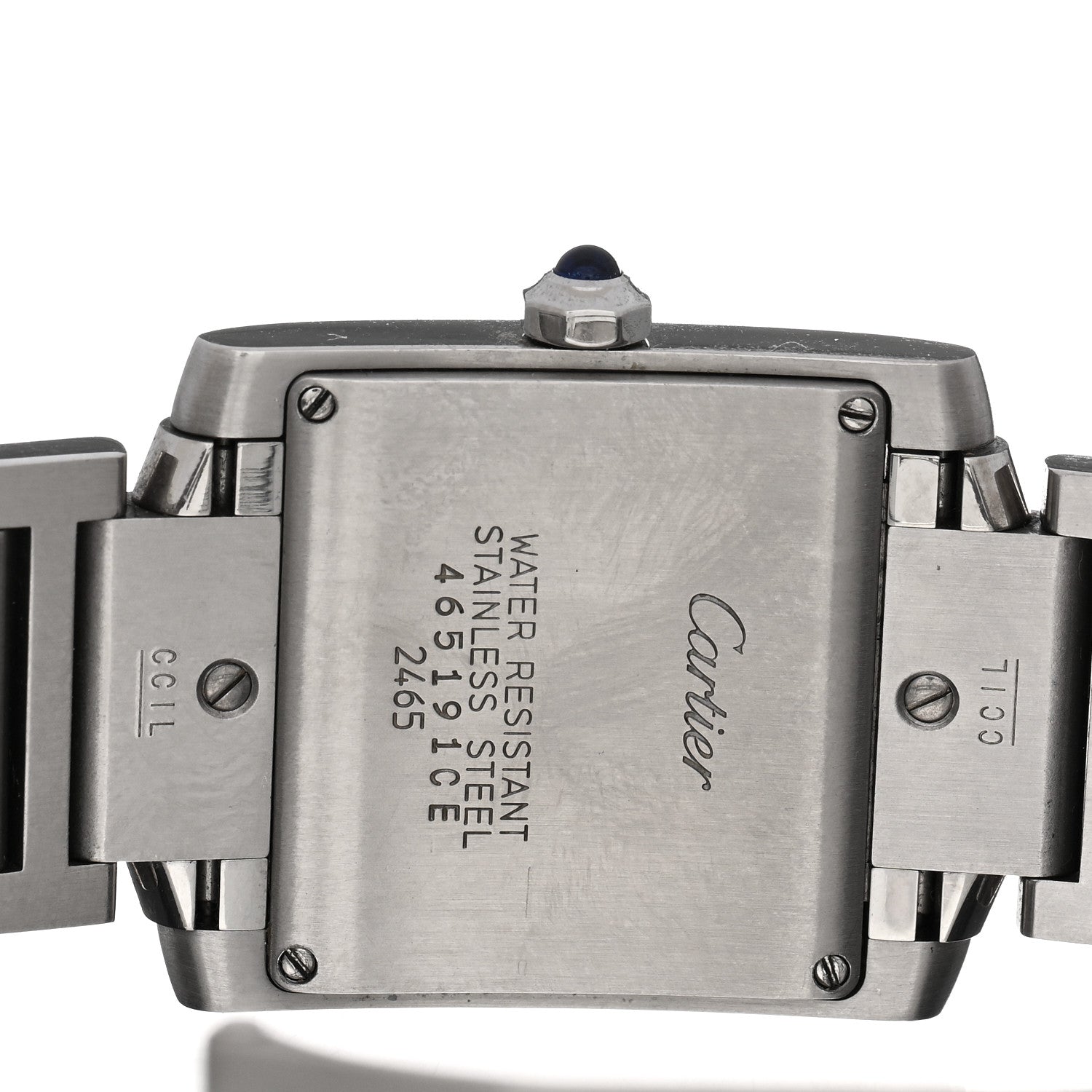 Cartier Stainless Steel 25mm Tank Francaise Quartz Watch 4 of 4