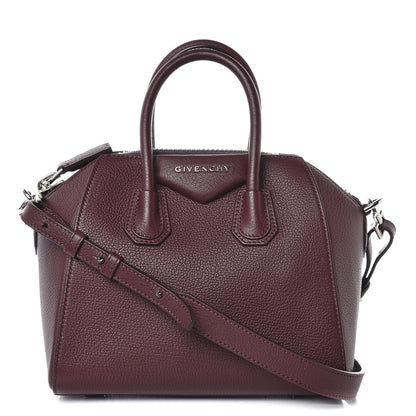 Givenchy Sugar Goatskin Mini Antigona Oxblood 1 of 7