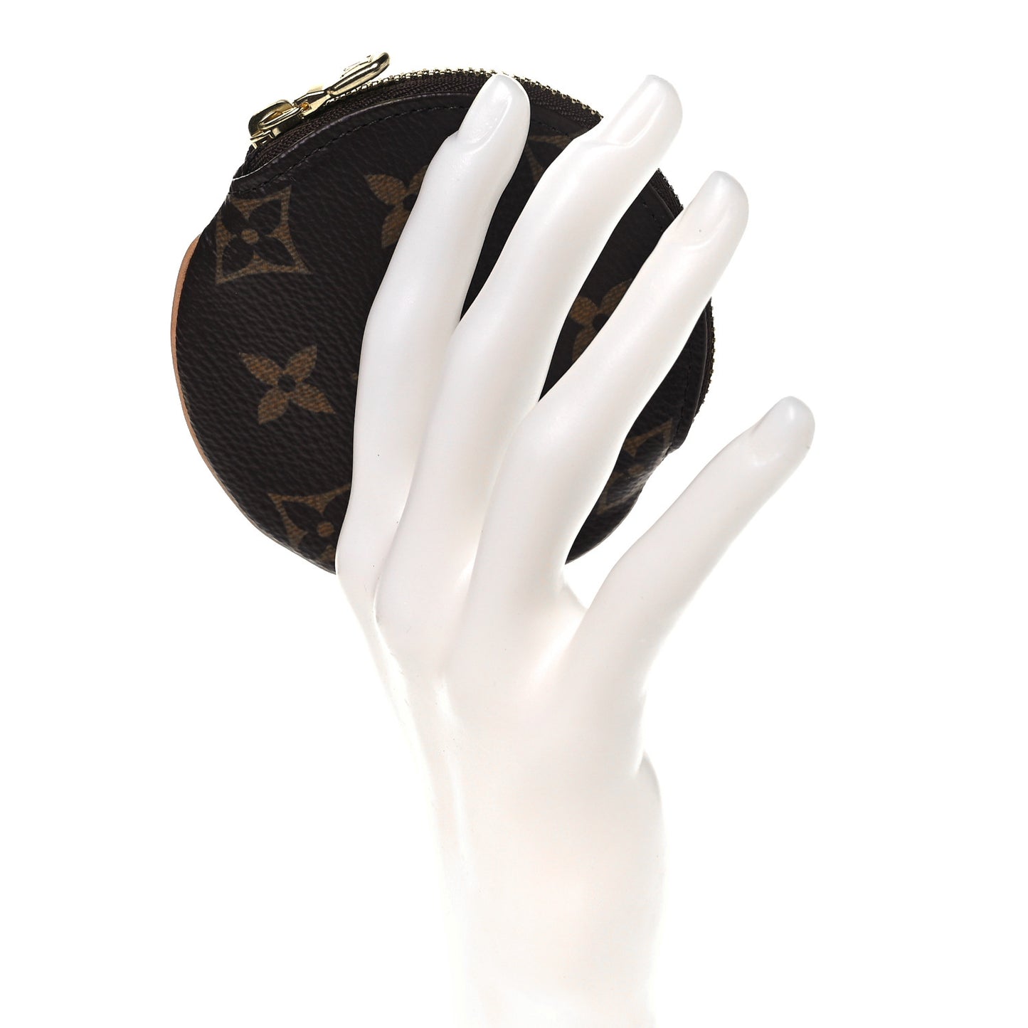 Monogram Round Coin Purse