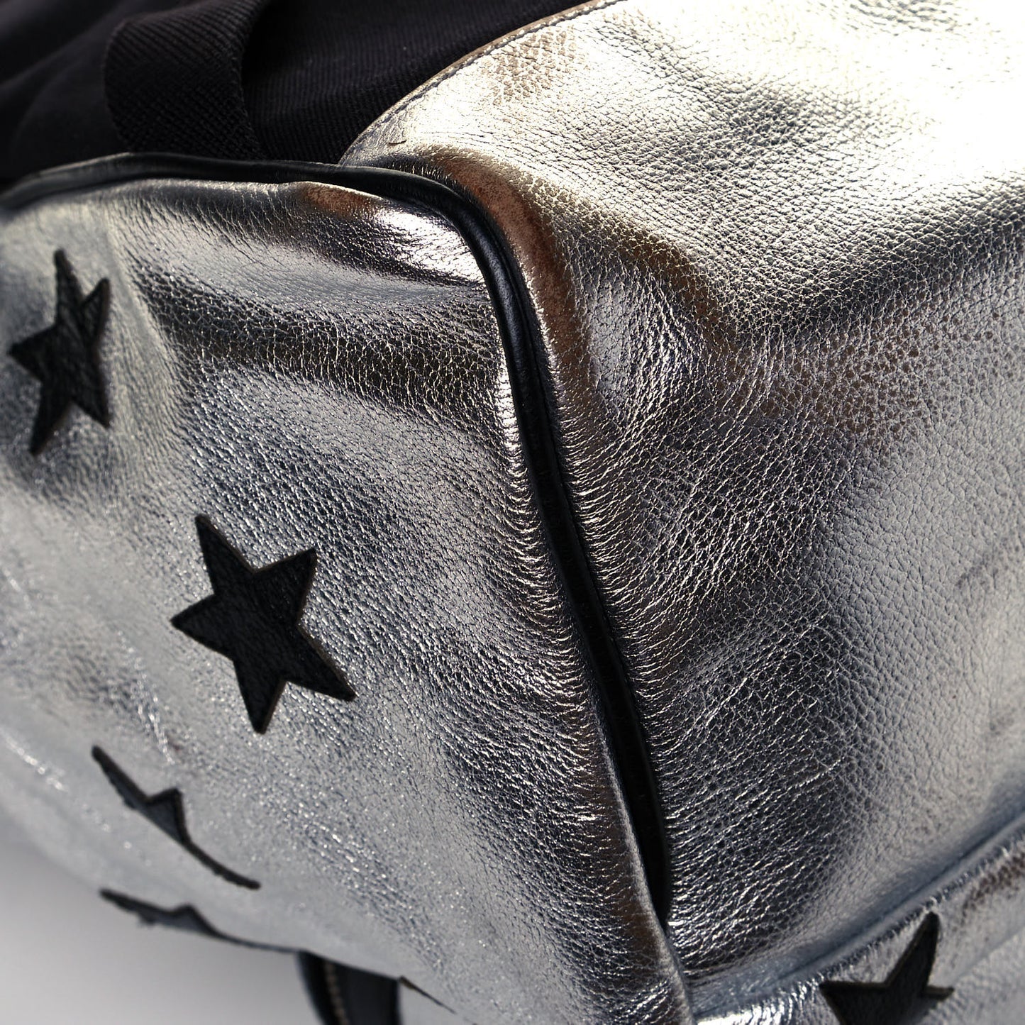 Metallic Buffalo Star Hunting Backpack Silver Black