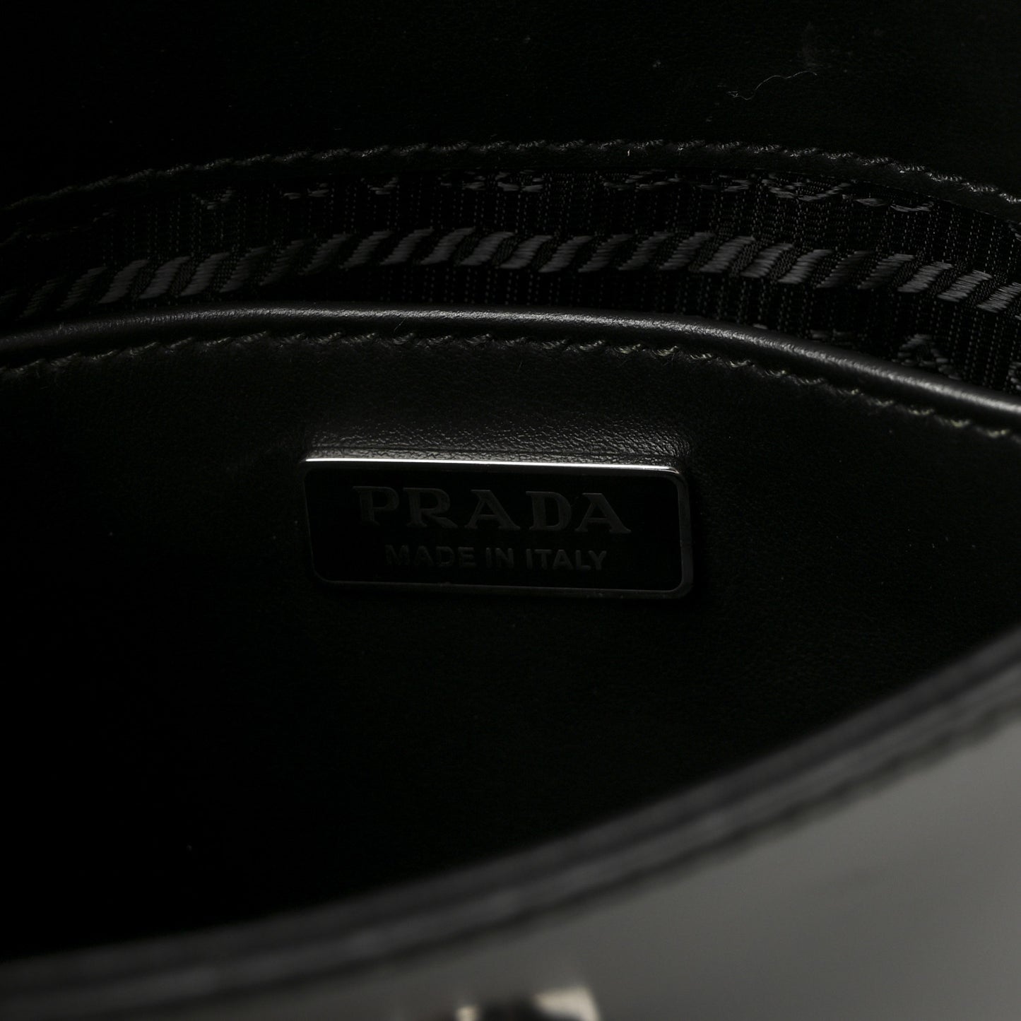 Spazzolato Cleo Flap Shoulder Bag Black