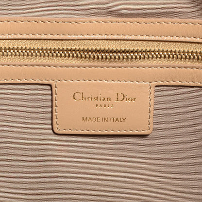 Christian Dior Coated Canvas Cannage Medium Panarea Tote Beige 6 of 7