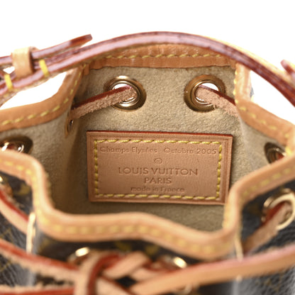 Louis Vuitton Monogram Micro Noe Bag Charm Key Ring 4 of 4