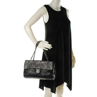 Chanel Lambskin Quilted Ritz Flap Navy 2 of 7