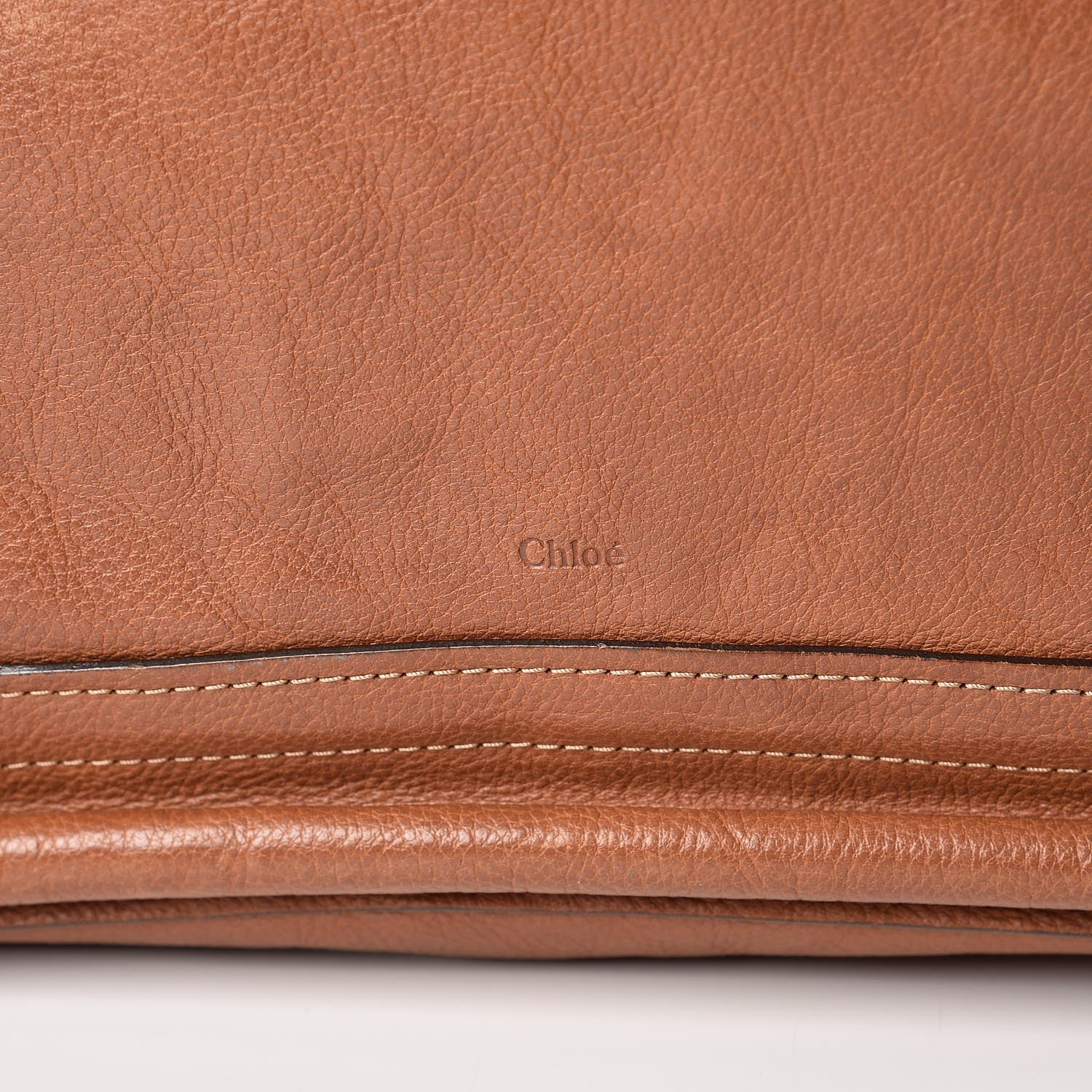 Chloe Calfskin Large Paraty Caramel 11 of 20