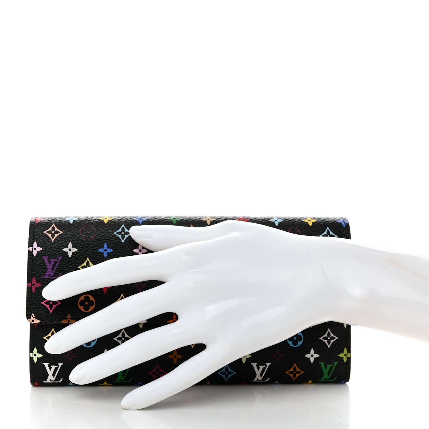 Monogram Multicolor Sarah Wallet Black Grenade