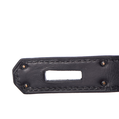 Hermes Box Kelly Retourne 32 Black 25 of 42