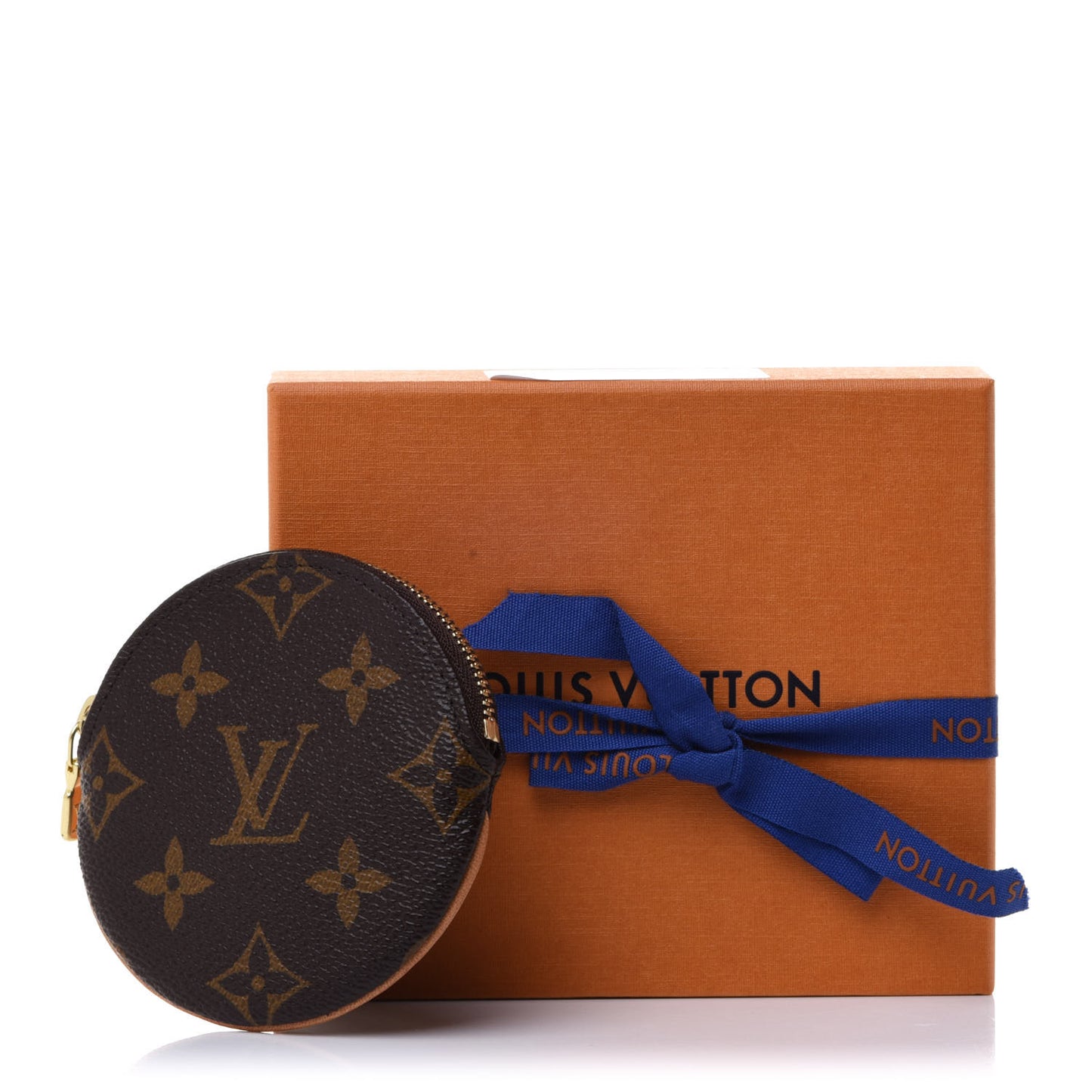 Monogram Round Coin Purse