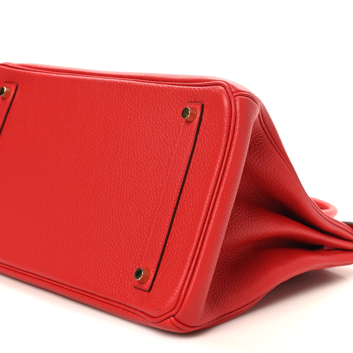 Hermes Togo BIRKIN 35 Rouge Casaque 10 of 10