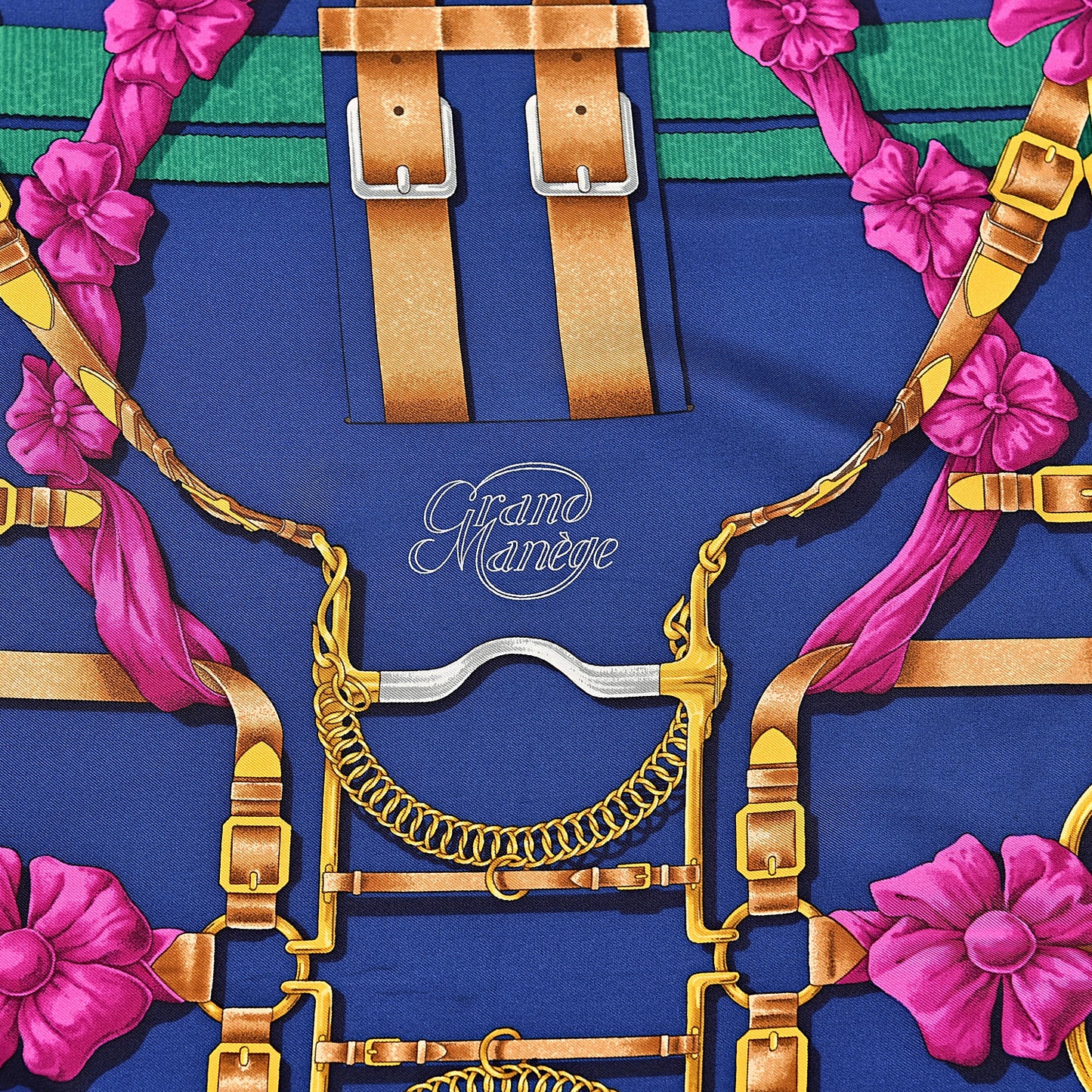 Silk Grand Manege Scarf 90