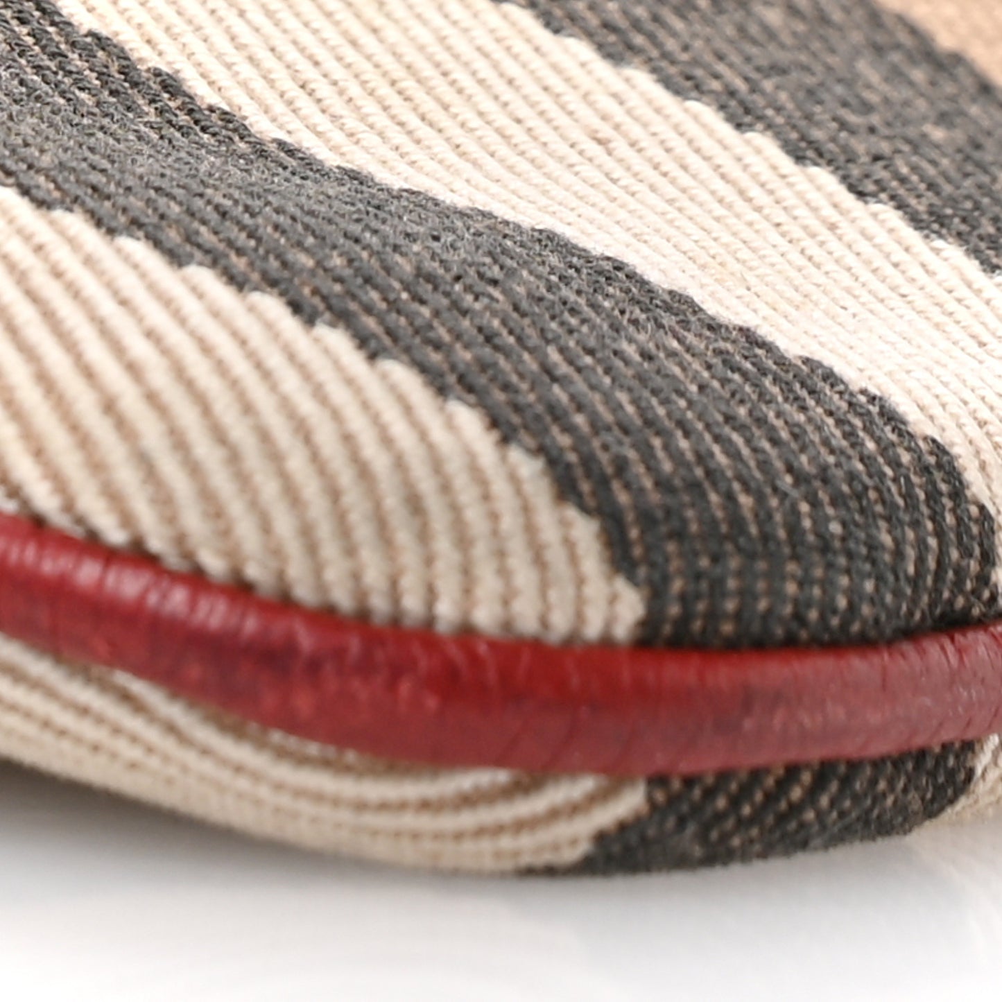 House Check Derby Peyton Crossbody Clutch Bag Red