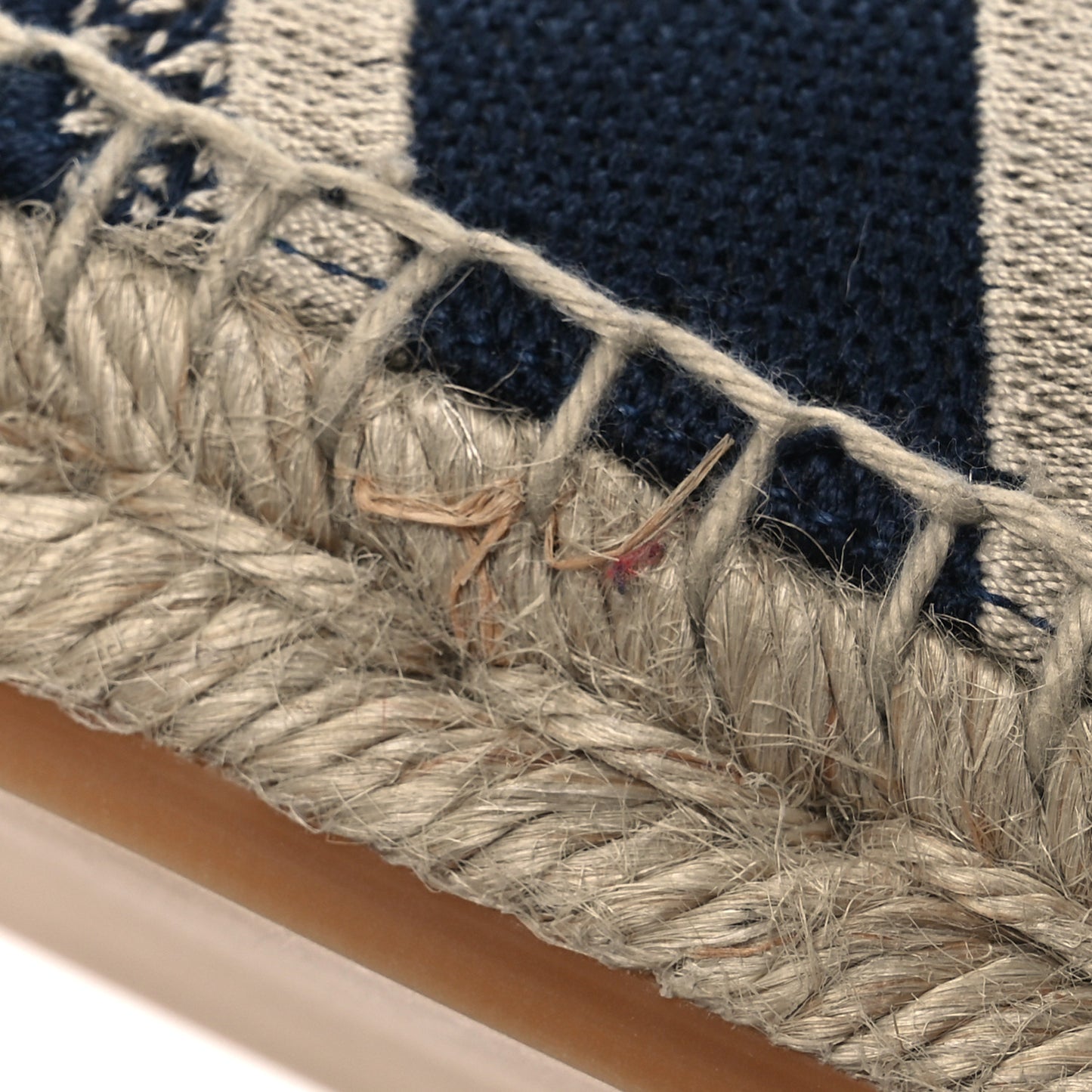 Oblique Embroidered Granville 15mm Espadrilles 40 Deep Blue
