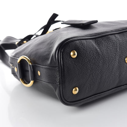 Saint Laurent Calfskin Medium Muse Black 8 of 10