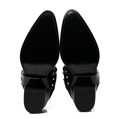 Louis Vuitton Calfskin Monogram Rhapsody Ankle Boots 38 Black 5 of 7