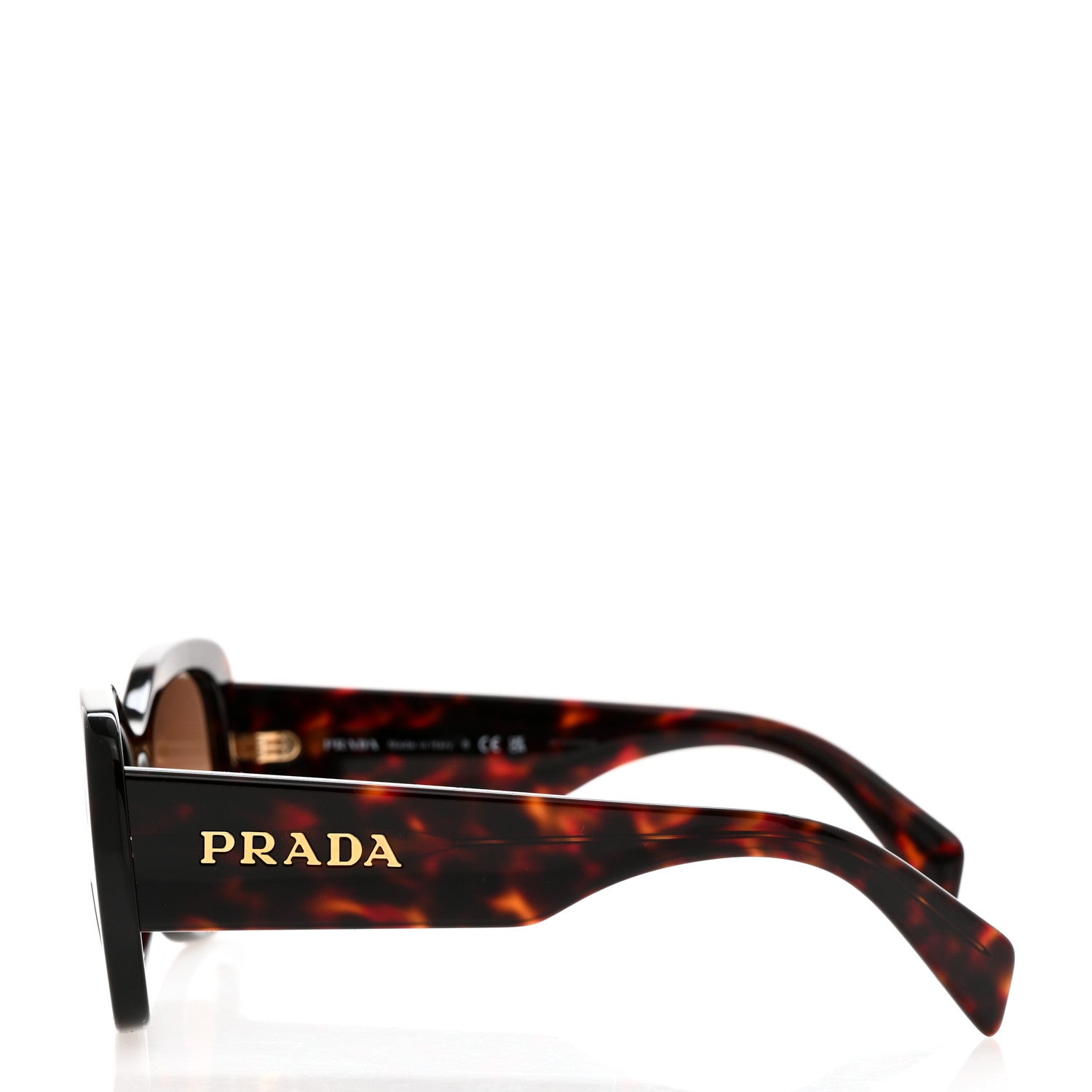 Prada Acetate Sunglasses SPR A08 Tortoise 3 of 8
